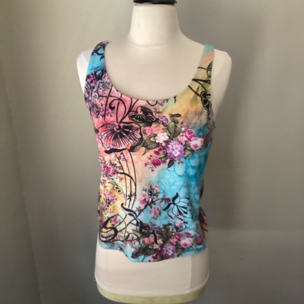 Exercise Work Out Tank with a shelf bra